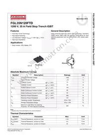 FGL35N120FTDTU Datasheet Page 2