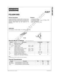 FGL60N100DTU Datasheet Cover