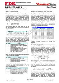 FGLD12SR6040PA Datasheet Page 15