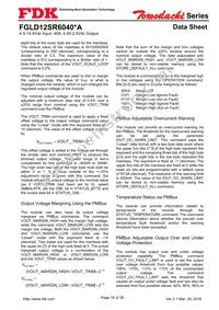 FGLD12SR6040PA Datasheet Page 16