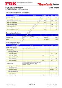 FGLS12SR6040PA Datasheet Page 4