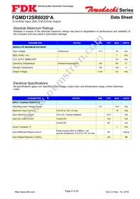 FGMD12SR6020PA Datasheet Page 2