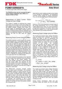 FGMD12SR6020PA Datasheet Page 17