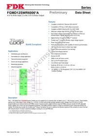FGMD12SWR6006PA Datasheet Cover