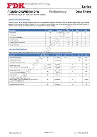 FGMD12SWR6012PA Datasheet Page 2
