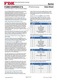 FGMD12SWR6012PA Datasheet Page 21