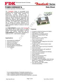 FGMS12SR6020PA Datasheet Cover