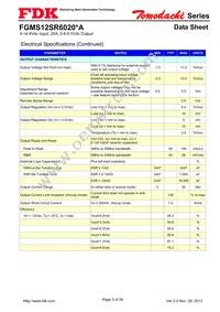 FGMS12SR6020PA Datasheet Page 3