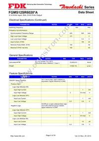 FGMS12SR6020PA Datasheet Page 4