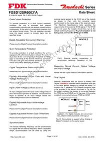 FGSD12SR6003PA Datasheet Page 11