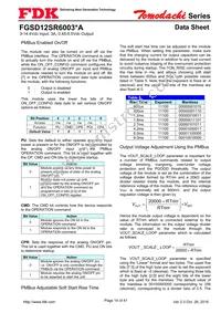 FGSD12SR6003PA Datasheet Page 14