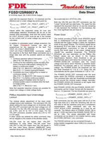 FGSD12SR6003PA Datasheet Page 16