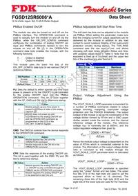 FGSD12SR6006PA Datasheet Page 14