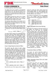 FGSD12SR6006PA Datasheet Page 15