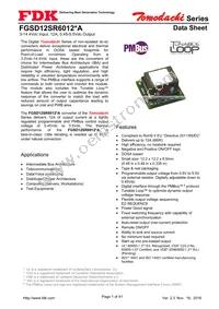 FGSD12SR6012PA Datasheet Cover