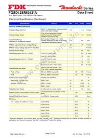 FGSD12SR6012PA Datasheet Page 3