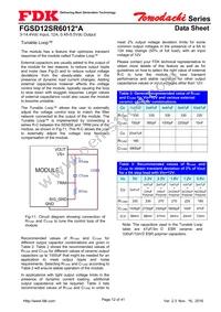 FGSD12SR6012PA Datasheet Page 12