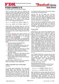 FGSD12SR6012PA Datasheet Page 16