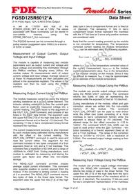 FGSD12SR6012PA Datasheet Page 17