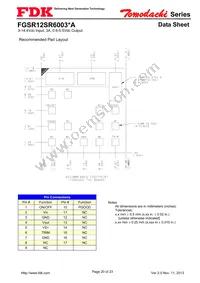 FGSR12SR6003PA Datasheet Page 20