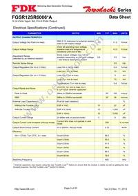 FGSR12SR6006PA Datasheet Page 3