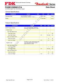 FGSR12SR6012PA Datasheet Page 4