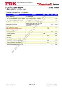 FGSR12SR6012PA Datasheet Page 5