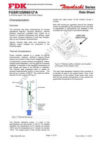 FGSR12SR6012PA Datasheet Page 11