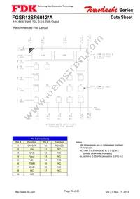 FGSR12SR6012PA Datasheet Page 20