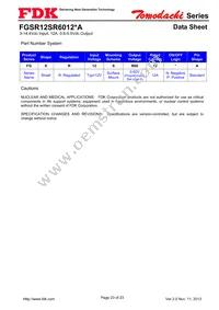 FGSR12SR6012PA Datasheet Page 23