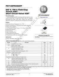FGY100T65SCDT Datasheet Cover