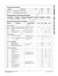 FGY75N60SMD Datasheet Page 3