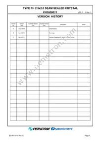 FH1600011 Datasheet Page 2