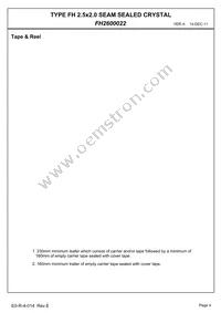 FH2600022 Datasheet Page 6