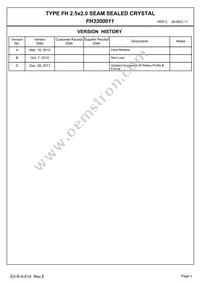 FH3200011 Datasheet Page 2