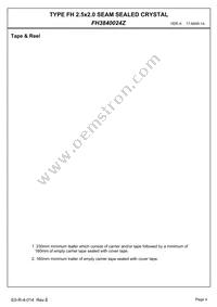 FH3840024Z Datasheet Page 6