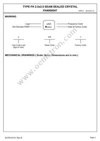 FH4000047 Datasheet Page 5