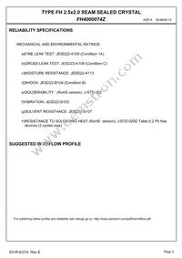 FH4000074Z Datasheet Page 4