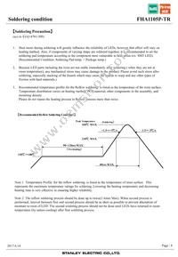 FHA1105P-TR Datasheet Page 8