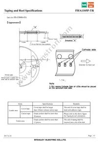 FHA1105P-TR Datasheet Page 15