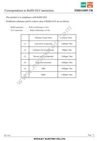 FHD1105P-TR Datasheet Page 19