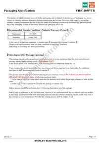 FHR1105P-TR Datasheet Page 11