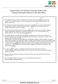 FHR1105P-TR Datasheet Page 21