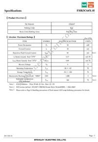 FHR3C64X-H Datasheet Page 3