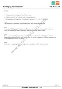 FHR3C64X-H Datasheet Page 15