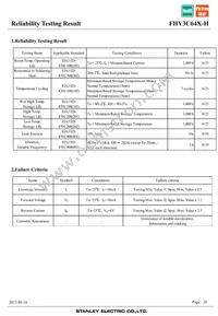 FHY3C64X-H Datasheet Page 20