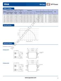 FIHAA20C2F Datasheet Page 2