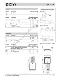 FII30-12E Datasheet Page 2