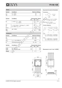 FII50-12E Datasheet Page 2