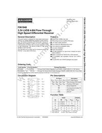 FIN1048MTC Datasheet Cover